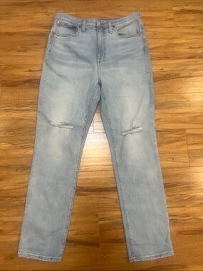 Madewell Slim Crop Boyjean